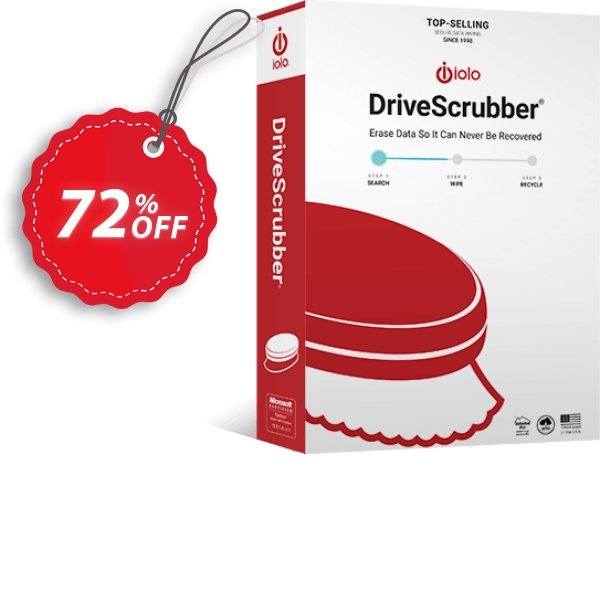 iolo DriveScrubber Coupon, discount 70% OFF iolo DriveScrubber, verified. Promotion: Impressive sales code of iolo DriveScrubber, tested & approved