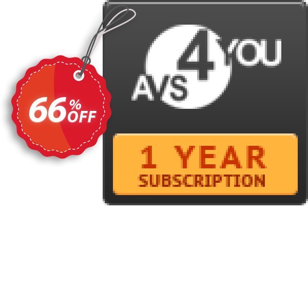 AVS4YOU One Year Subscription Coupon, discount . Promotion: AVS4U Autumn Sale (Before Code: Couponism25)