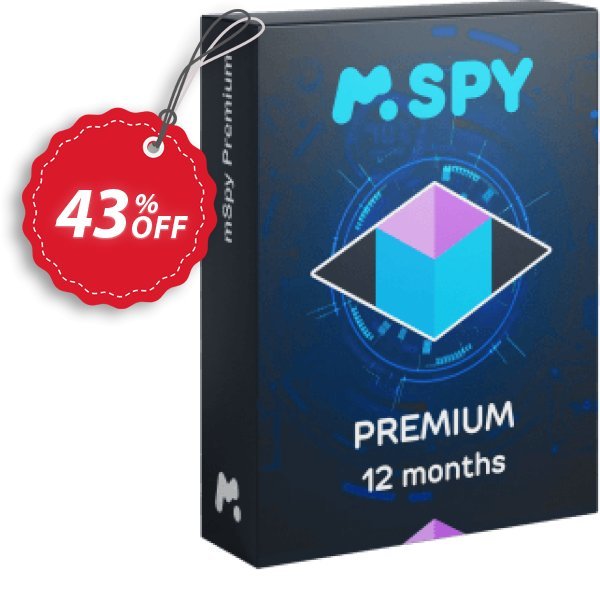 mSpy for Phone Premium, 12 months Subscription 