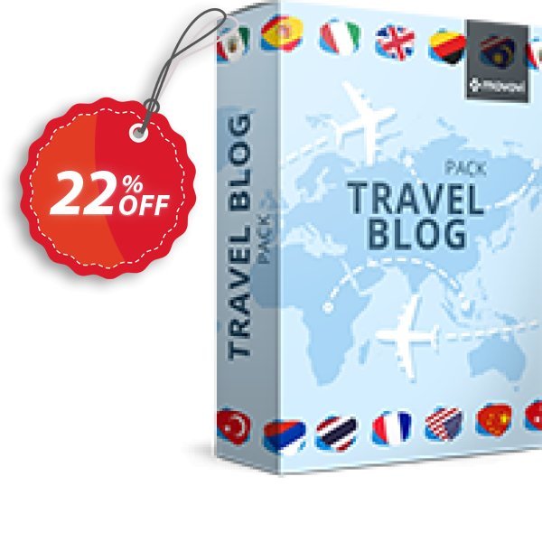 Movavi effect Travel blog Pack Coupon, discount Travel blog Pack imposing sales code 2025. Promotion: imposing sales code of Travel blog Pack 2024