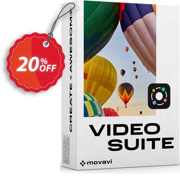 Movavi Bundle: Video Suite + Premium Support Coupon, discount Bundle: Video Suite + Premium Support Stirring sales code 2025. Promotion: Stirring sales code of Bundle: Video Suite + Premium Support 2024