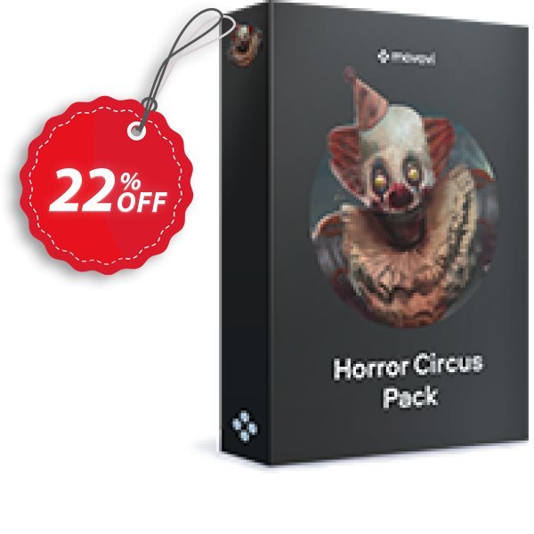 Movavi Effect: Horror Circus Pack Coupon, discount Horror Circus Pack Fearsome offer code 2025. Promotion: Fearsome offer code of Horror Circus Pack 2024