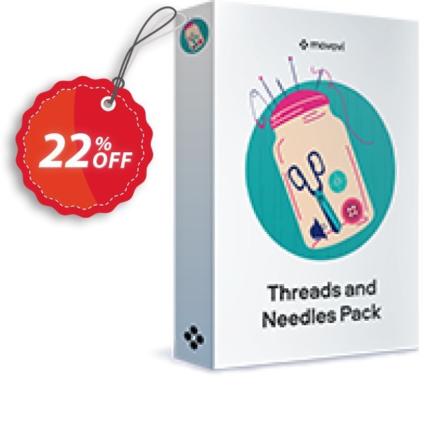 Movavi effect: Threads and Needles Pack Coupon, discount Threads and Needles Pack Wonderful sales code 2025. Promotion: Wonderful sales code of Threads and Needles Pack 2024
