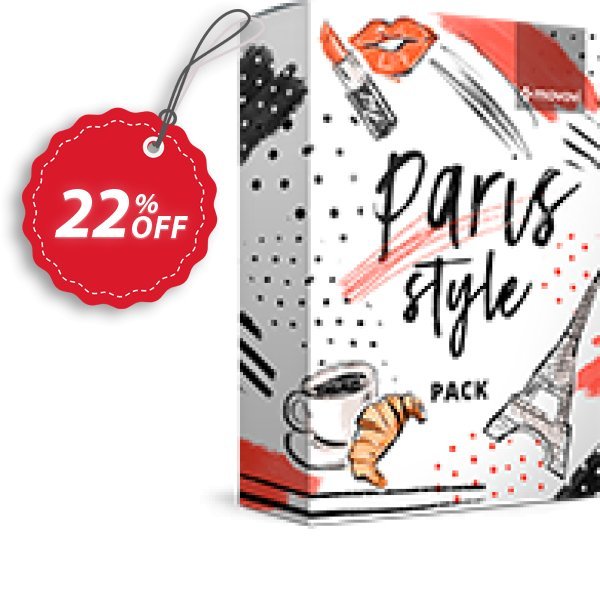 Movavi effect: Paris Style Pack Coupon, discount Paris Style Pack Dreaded promotions code 2024. Promotion: Dreaded promotions code of Paris Style Pack 2024