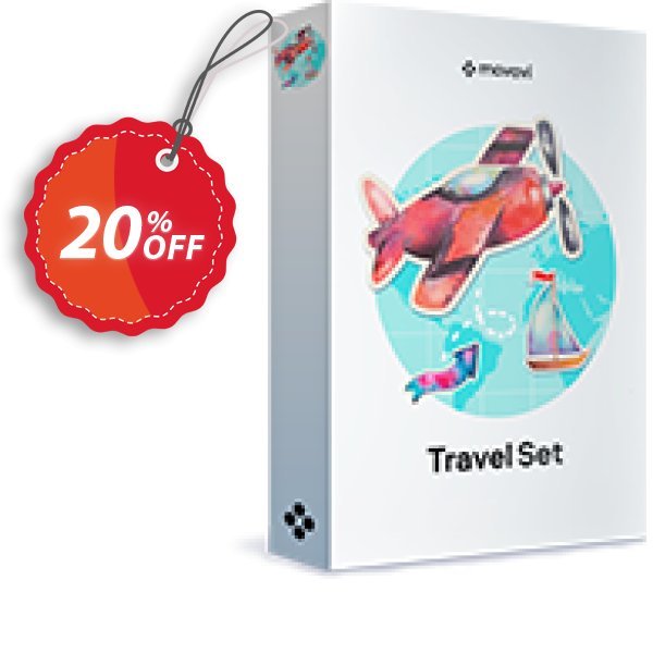 Movavi effect: Travel Set, Commercial  Coupon, discount 20% OFF Movavi effect: Travel Set (Commercial), verified. Promotion: Excellent promo code of Movavi effect: Travel Set (Commercial), tested & approved