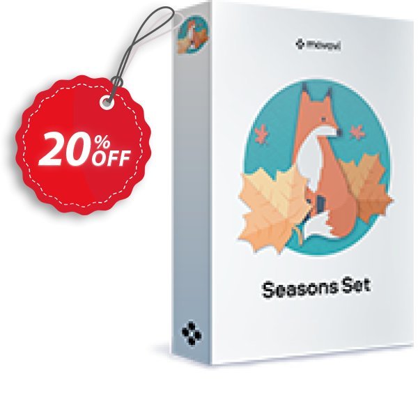 Movavi effect: Seasons Set, Commercial  Coupon, discount 20% OFF Movavi effect: Seasons Set (Commercial), verified. Promotion: Excellent promo code of Movavi effect: Seasons Set (Commercial), tested & approved