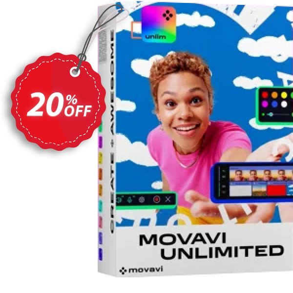 Movavi Unlimited for MAC Coupon, discount 20% OFF Movavi Unlimited for MAC 1-year, verified. Promotion: Excellent promo code of Movavi Unlimited for MAC 1-year, tested & approved
