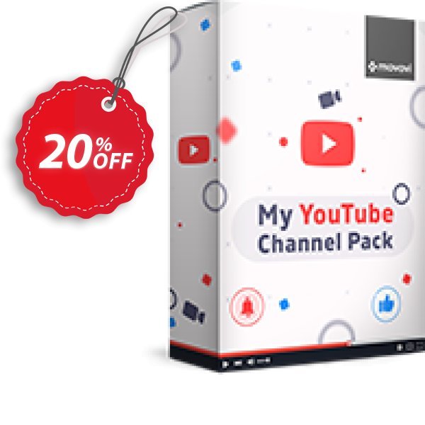 Movavi effect: My YouTube Channel Pack, Commercial  Coupon, discount 20% OFF Movavi effect: My YouTube Channel Pack Business, verified. Promotion: Excellent promo code of Movavi effect: My YouTube Channel Pack Business, tested & approved
