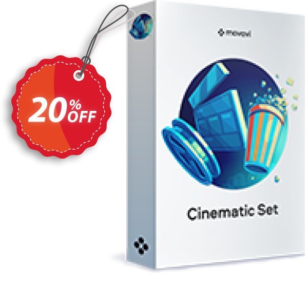 Movavi effect: Cinematic Set, Commercial  Coupon, discount 20% OFF Movavi effect: Cinematic Set (Commercial), verified. Promotion: Excellent promo code of Movavi effect: Cinematic Set (Commercial), tested & approved