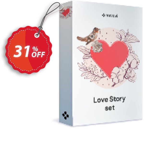 Movavi Effect: Love Story Set Coupon, discount Love Story Set Big deals code 2025. Promotion: Big deals code of Love Story Set 2024