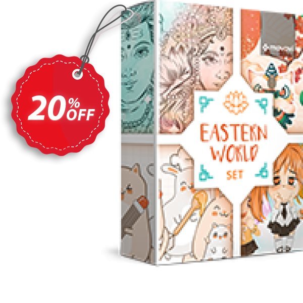 Movavi effect: Eastern World Set, Commercial  Coupon, discount 20% OFF Movavi effect: Eastern World Set (Business License), verified. Promotion: Excellent promo code of Movavi effect: Eastern World Set (Business License), tested & approved