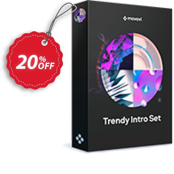 Movavi effect: Trendy Intro Set, Commercial  Coupon, discount 20% OFF Movavi effect: Trendy Intro Set (Commercial), verified. Promotion: Excellent promo code of Movavi effect: Trendy Intro Set (Commercial), tested & approved