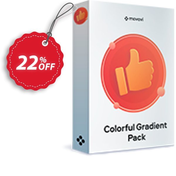 Movavi effect: Colorful Gradient Pack Coupon, discount 20% OFF Movavi effect: Colorful Gradient Pack, verified. Promotion: Excellent promo code of Movavi effect: Colorful Gradient Pack, tested & approved