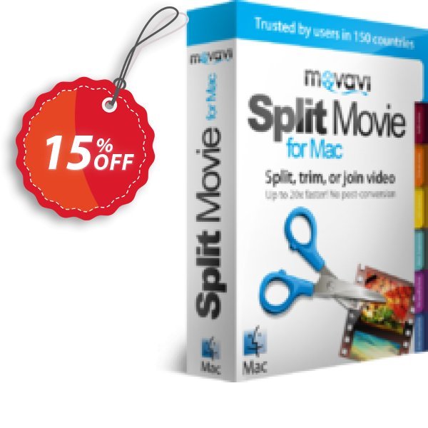 Movavi Split Movie for MAC Coupon, discount 15% Affiliate Discount. Promotion: hottest sales code of Movavi Split Movie for Mac – Personal 2024