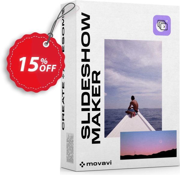 Movavi Slideshow Maker for MAC  - Business Coupon, discount 15% Affiliate Discount. Promotion: formidable discounts code of Movavi Slideshow Maker for Mac  – Business 2024