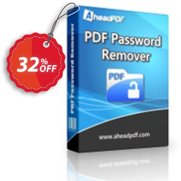 Ahead PDF Password Remover Coupon, discount Ahead PDF Password Remover - Single-User License best offer code 2024. Promotion: best offer code of Ahead PDF Password Remover - Single-User License 2024