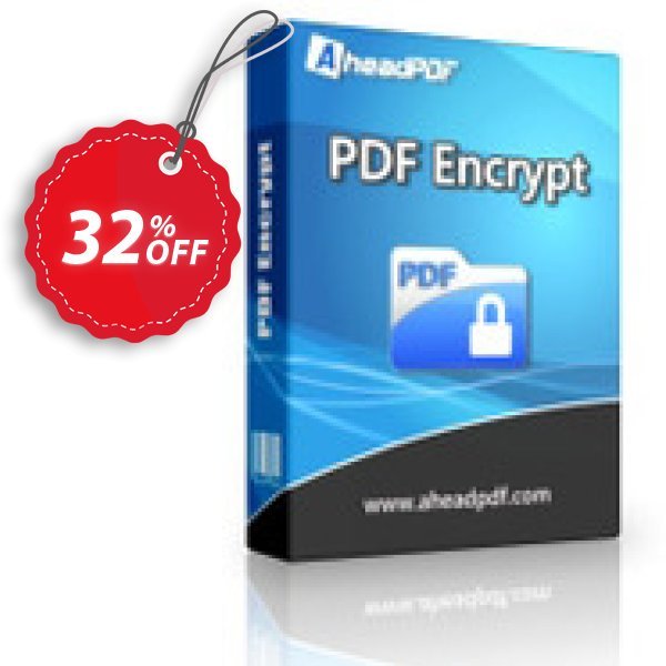 Ahead PDF Encrypt Coupon, discount Ahead PDF Encrypt - Single-User License exclusive promotions code 2024. Promotion: exclusive promotions code of Ahead PDF Encrypt - Single-User License 2024