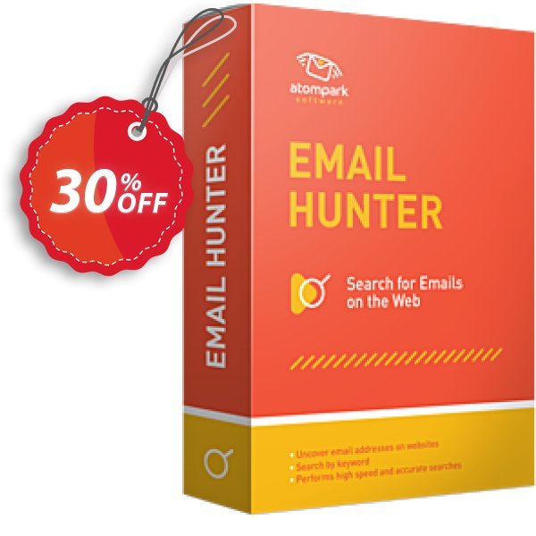 Atomic Email Hunter Coupon, discount 30% OFF Atomic Email Hunter, verified. Promotion: Staggering promotions code of Atomic Email Hunter, tested & approved