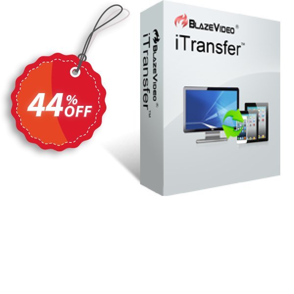BlazeVideo iTransfer Coupon, discount Save 42% Off. Promotion: awful offer code of BlazeVideo iTransfer 2024