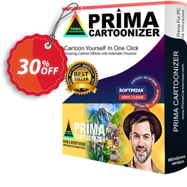 Prima Cartoonizer Coupon, discount Prima Cartoonizer Big deals code 2025. Promotion: Big deals code of Prima Cartoonizer 2024