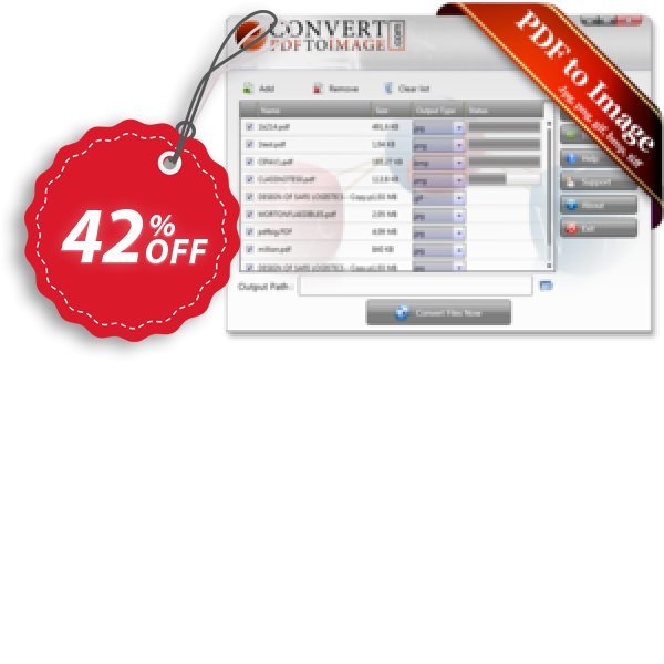 Convert PDF to Image Desktop Software Coupon, discount Convert PDF to Image Desktop Software fearsome deals code 2025. Promotion: fearsome deals code of Convert PDF to Image Desktop Software 2024
