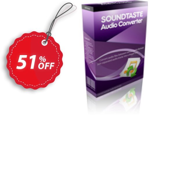SoundTaste Audio Converter Coupon, discount SoundTaste Audio Converter hottest offer code 2025. Promotion: hottest offer code of SoundTaste Audio Converter 2024