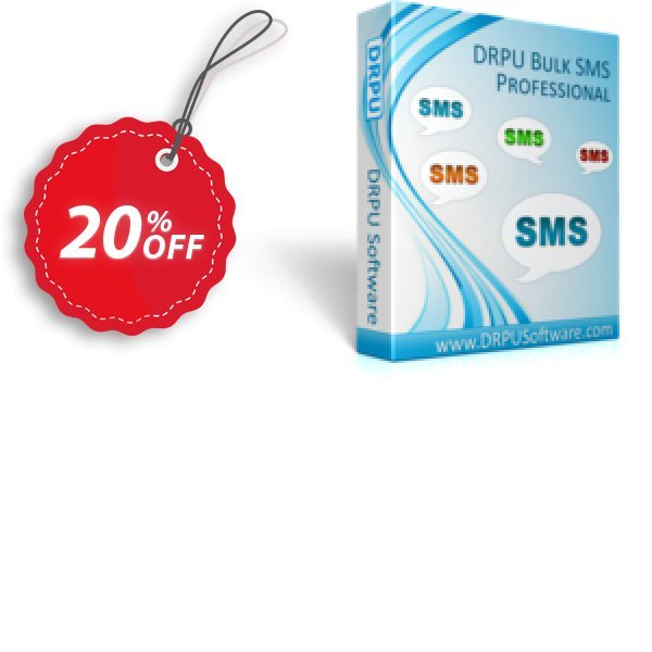 DRPU Bulk SMS Software for WINDOWS based mobile phones Coupon, discount Wide-site discount 2024 DRPU Bulk SMS Software for Windows based mobile phones. Promotion: super deals code of DRPU Bulk SMS Software for Windows based mobile phones 2024