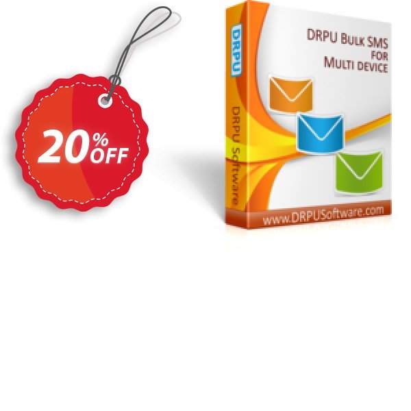 DRPU Bulk SMS Software, Multi-Device Edition  Coupon, discount Wide-site discount 2024 DRPU Bulk SMS Software (Multi-Device Edition). Promotion: awesome promotions code of DRPU Bulk SMS Software (Multi-Device Edition) 2024