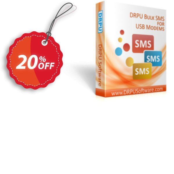 DRPU Bulk SMS Software - Multi USB Modem Coupon, discount Wide-site discount 2025 DRPU Bulk SMS Software - Multi USB Modem. Promotion: amazing deals code of DRPU Bulk SMS Software - Multi USB Modem 2024