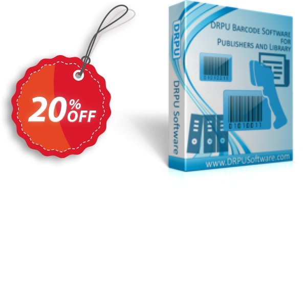 DRPU Publisher and Library Barcode Label Creator Software Coupon, discount Wide-site discount 2024 DRPU Publisher and Library Barcode Label Creator Software. Promotion: wonderful sales code of DRPU Publisher and Library Barcode Label Creator Software 2024