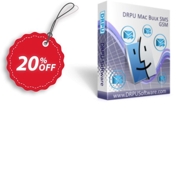 DRPU MAC Bulk SMS Software Coupon, discount Wide-site discount 2024 DRPU MAC Bulk SMS Software. Promotion: awful sales code of DRPU MAC Bulk SMS Software 2024