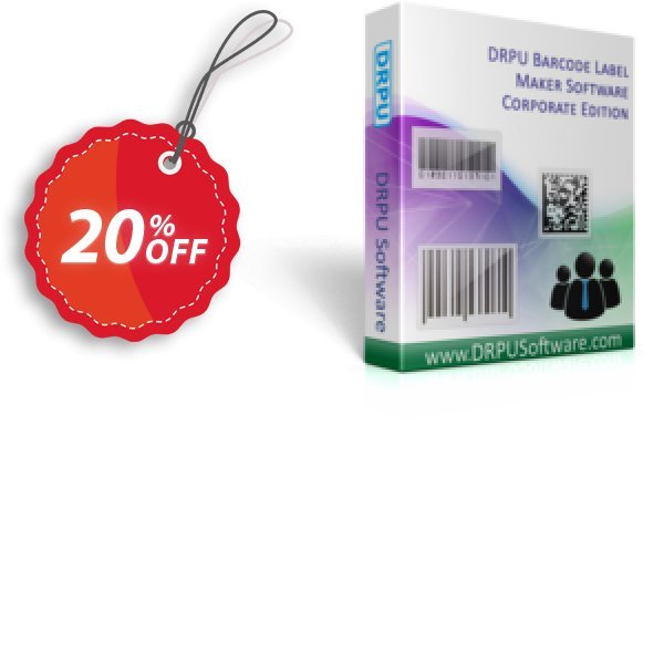 DRPU Barcode Maker software - Corporate Edition Coupon, discount Wide-site discount 2024 DRPU Barcode Maker software - Corporate Edition. Promotion: exclusive offer code of DRPU Barcode Maker software - Corporate Edition 2024