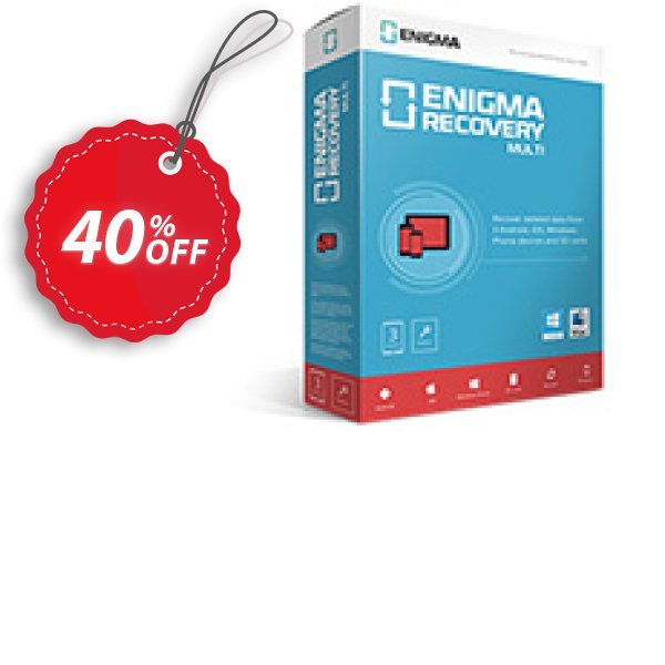 Enigma Recovery Multi, Yearly  Coupon, discount Enigma Recovery - Personal Multi Device (1 Year) Stirring offer code 2024. Promotion: stirring offer code of Enigma Recovery - Multi (1 Year) 2024