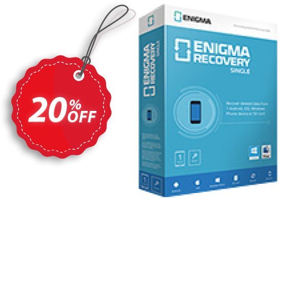 Enigma Recovery Single, Lifetime  Coupon, discount Enigma Recovery - Single (Lifetime) stirring discount code 2024. Promotion: stirring discount code of Enigma Recovery - Single (Lifetime) 2024