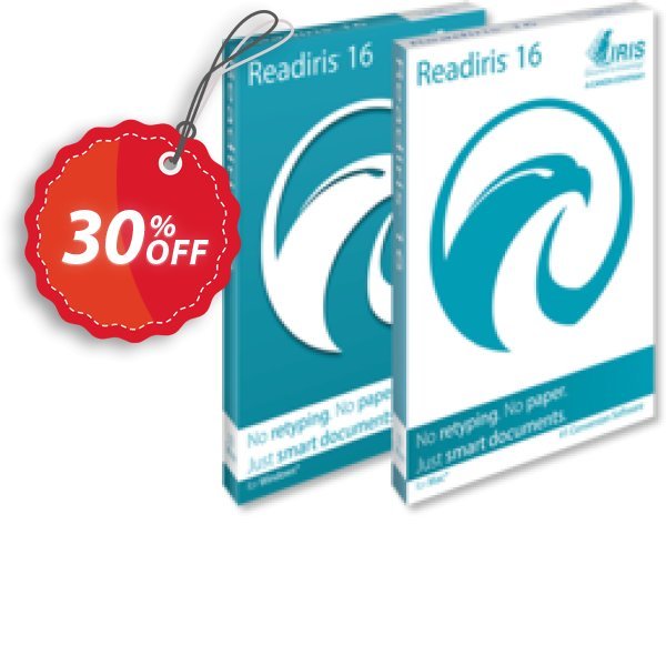 Readiris Corporate Coupon, discount Readiris discount. Promotion: formidable discounts code of Readiris Corporate 16 Windows (OCR Software) 2024