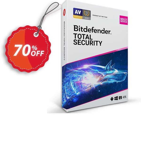 Bitdefender Total Security 2022, Yearly, 5 Device  Coupon, discount 70% OFF Bitdefender Total Security 2024 (1 year, 5 Device), verified. Promotion: Awesome promo code of Bitdefender Total Security 2024 (1 year, 5 Device), tested & approved