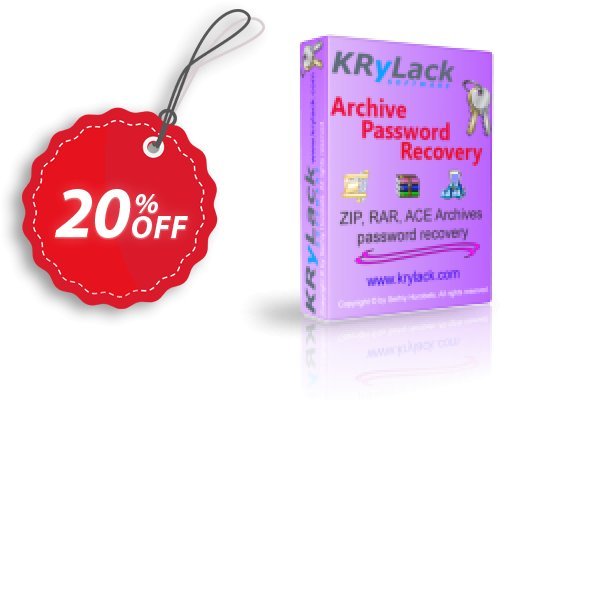 KRyLack Archive Password Recovery Coupon, discount KRyLack Archive Password Recovery marvelous promo code 2024. Promotion: marvelous promo code of KRyLack Archive Password Recovery 2024