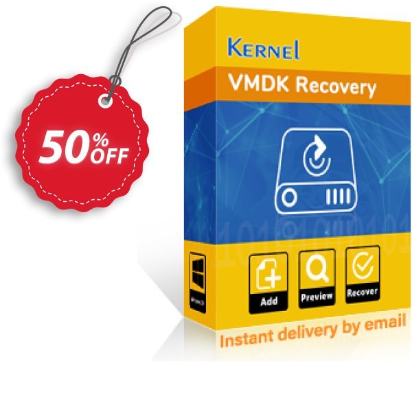 Kernel VMDK Recovery Corporate Plan Coupon, discount 50% OFF Kernel VMDK Recovery Corporate License, verified. Promotion: Staggering deals code of Kernel VMDK Recovery Corporate License, tested & approved