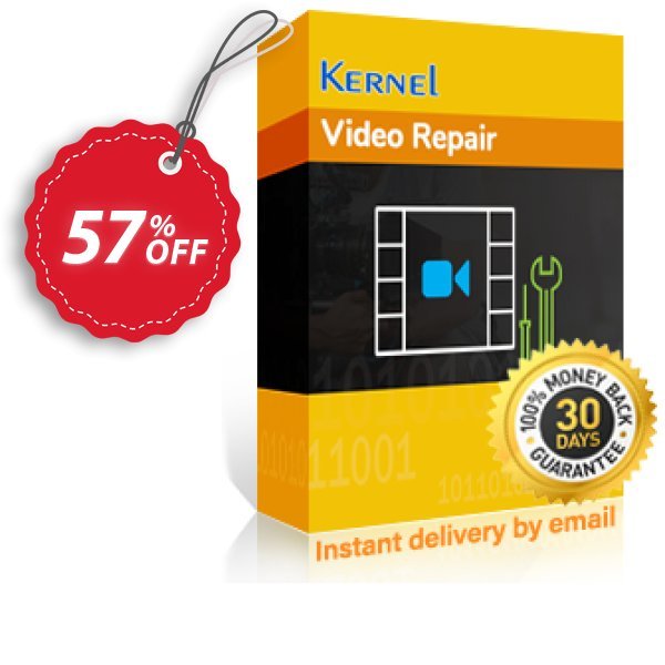 Kernel Video Repair Coupon, discount Kernel Video Repair - Home User 1 Year License Special promotions code 2024. Promotion: Special promotions code of Kernel Video Repair - Home User 1 Year License 2024