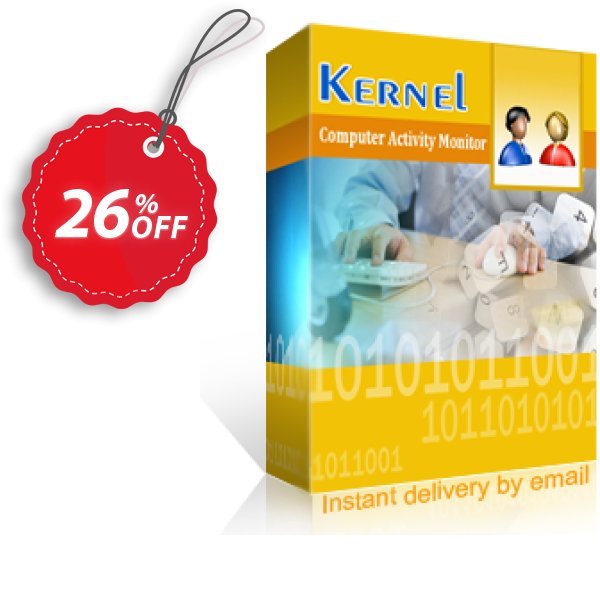 Kernel Computer Activity Monitor Coupon, discount 25% OFF Kernel Computer Activity Monitor, verified. Promotion: Staggering deals code of Kernel Computer Activity Monitor, tested & approved