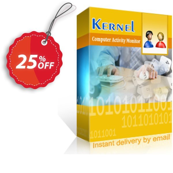 Kernel Computer Activity Monitor, 2 Employees  Coupon, discount 25% OFF Kernel Computer Activity Monitor, verified. Promotion: Staggering deals code of Kernel Computer Activity Monitor, tested & approved