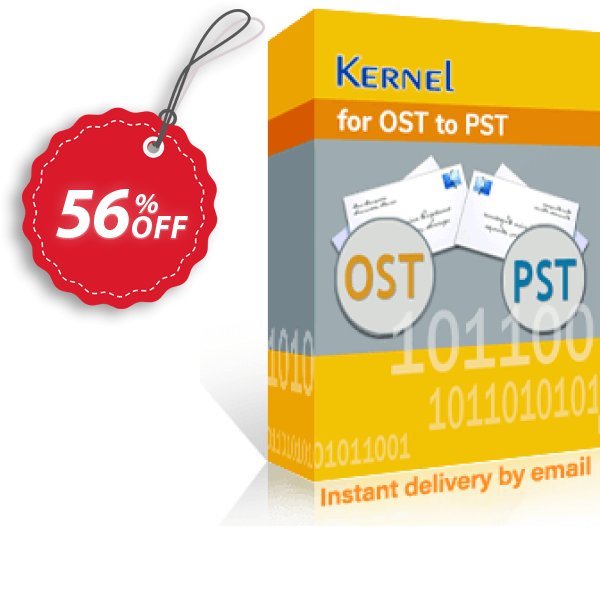 Kernel for OST to PST, Technician Plan  Coupon, discount Kernel for OST to PST Conversion - Technician License awful offer code 2024. Promotion: awful offer code of Kernel for OST to PST Conversion - Technician License 2024