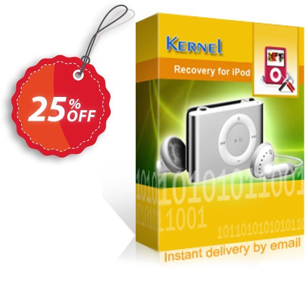 Kernel Recovery for IPod Coupon, discount Kernel Recovery for IPod amazing offer code 2024. Promotion: amazing offer code of Kernel Recovery for IPod 2024