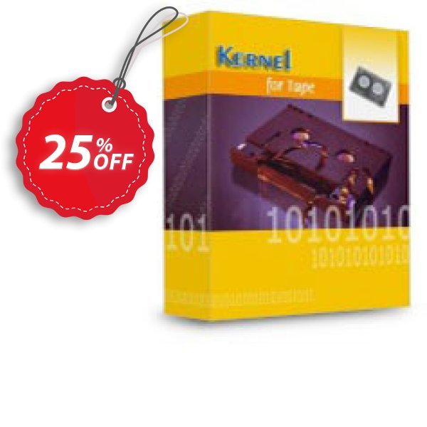 Kernel for Tape Data Recovery, Corporate  Coupon, discount Kernel Recovery for Tape  - Corporate License stunning discount code 2024. Promotion: stunning discount code of Kernel Recovery for Tape  - Corporate License 2024
