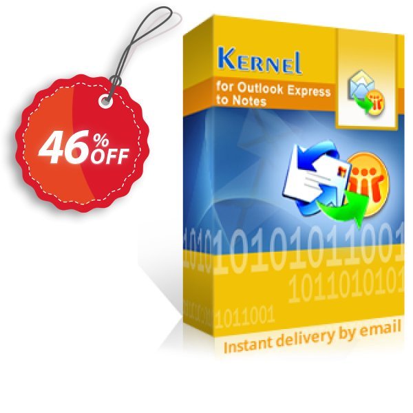 Kernel for Outlook Express to Notes Coupon, discount Kernel for Outlook Express to Notes - Home License stunning offer code 2024. Promotion: stunning offer code of Kernel for Outlook Express to Notes - Home License 2024
