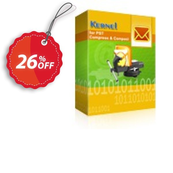 Kernel for PST Compress & Compact - Home User Coupon, discount Kernel for PST Compress & Compact - Home User exclusive sales code 2024. Promotion: exclusive sales code of Kernel for PST Compress & Compact - Home User 2024