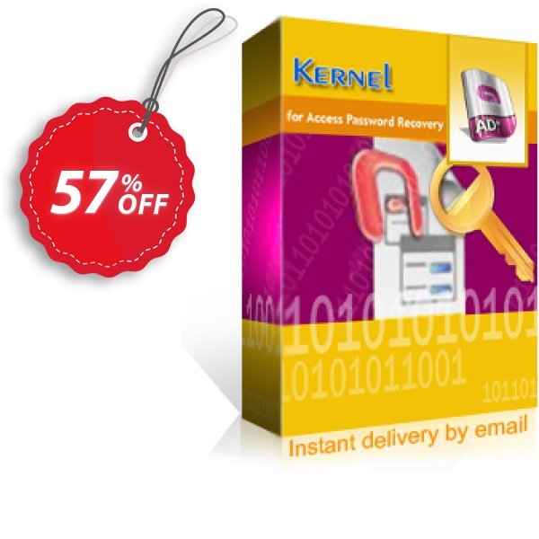 Kernel Access Password Recovery Coupon, discount Kernel Access Password Recovery - Home License super deals code 2025. Promotion: super deals code of Kernel Access Password Recovery - Home License 2024