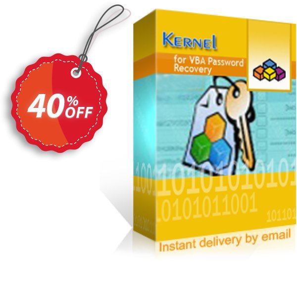 Kernel VBA Password Recovery - Home Plan Coupon, discount Kernel VBA Password Recovery - Home License exclusive promotions code 2024. Promotion: exclusive promotions code of Kernel VBA Password Recovery - Home License 2024