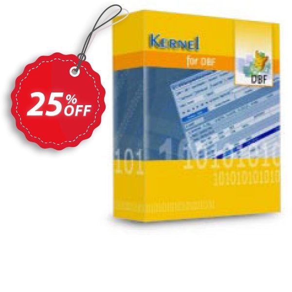 Kernel for DBF Database Repair Coupon, discount Kernel Recovery for DBF - Home License amazing offer code 2025. Promotion: amazing offer code of Kernel Recovery for DBF - Home License 2024