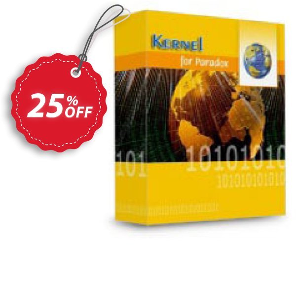 Kernel for Paradox Database Repair Coupon, discount Kernel Recovery for Paradox - Home License imposing discounts code 2024. Promotion: imposing discounts code of Kernel Recovery for Paradox - Home License 2024
